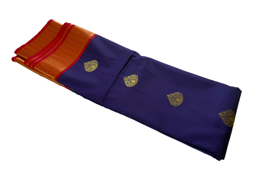 ROYAL BLUE SAREE