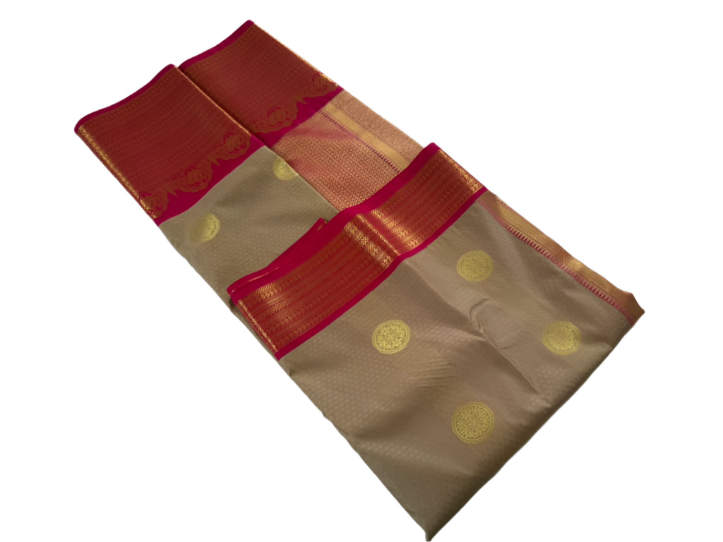 RED/GOLD SAREE