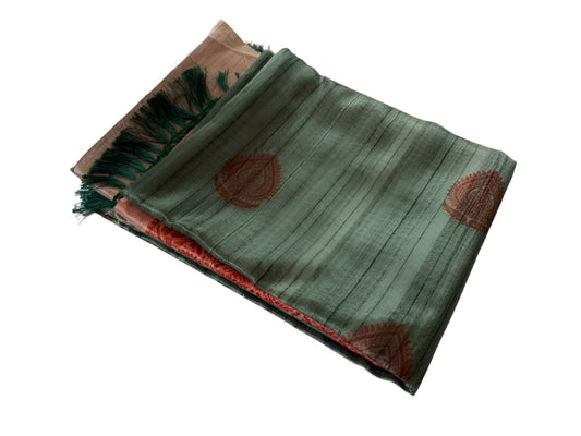 FOREST GREEN SAREE